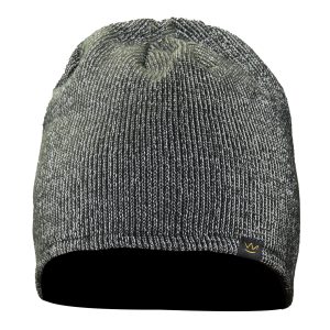 SEVEN KINGS CROSS KNITTED HAT IN ORANGE MELANGE