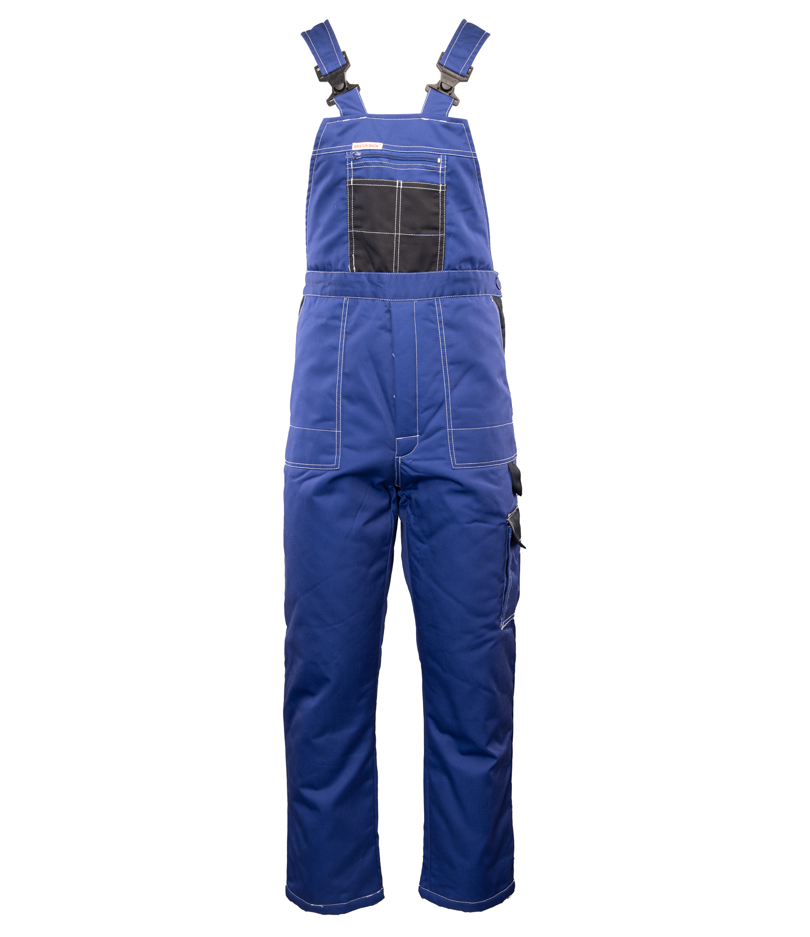 BRIXTON SNOW BIB-PANTS INSULATED GREEN / REFLECTIVE STRIPES - slika 4