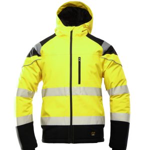 SEVEN KINGS FLASH INSULATED SOFTSHELL JACKET HIVI SKF007 ORANGE