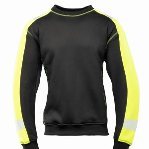SEVEN KINGS RIVAL SWEATSHIRT BLACK/YELLOW