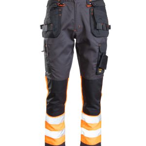 TROUSERS WITH REFLECTIVE YELLOW SKF006 CAT II