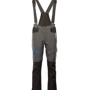 TOPAZ SOFTSHELL INSULATED TROUSERS STEEL/BLACK